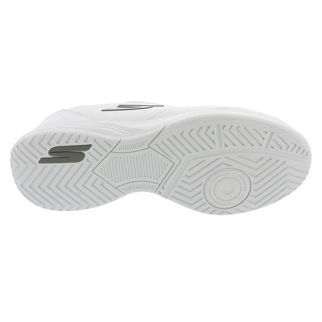 Skechers Men's Viper Court Smash Pickleball Sneaker, White, SZ  9.5 X-Wide