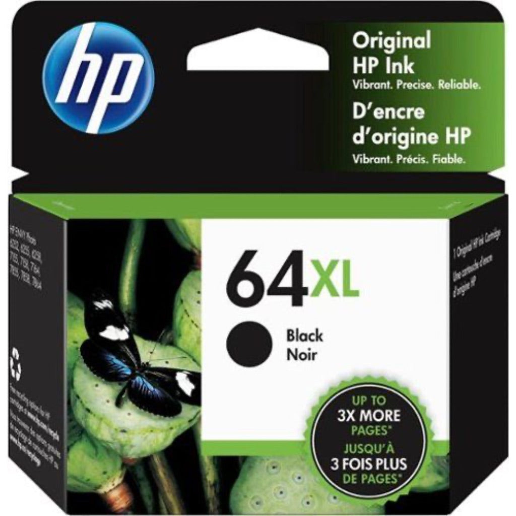 HP 64XL High-Yield Ink Cartridge - Black