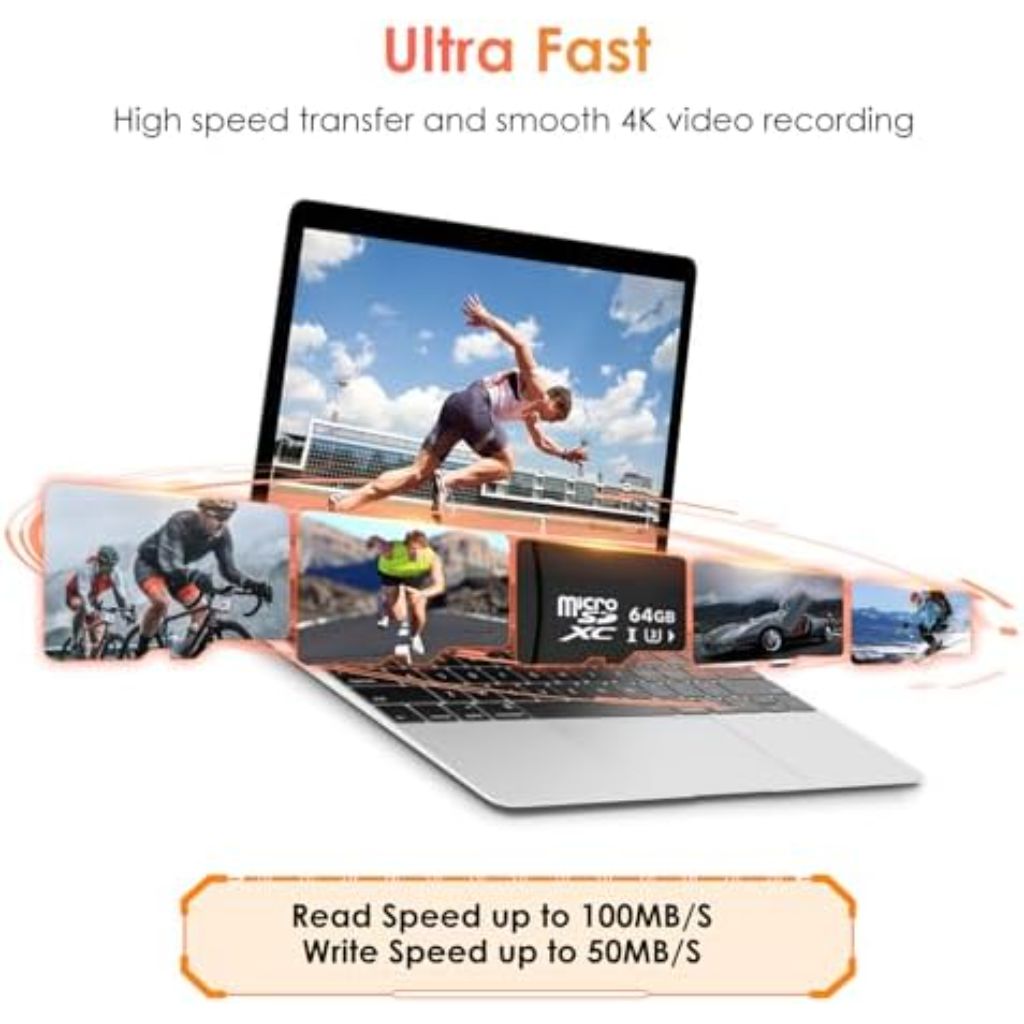 OMBAR Memory microSD Card - 64GB