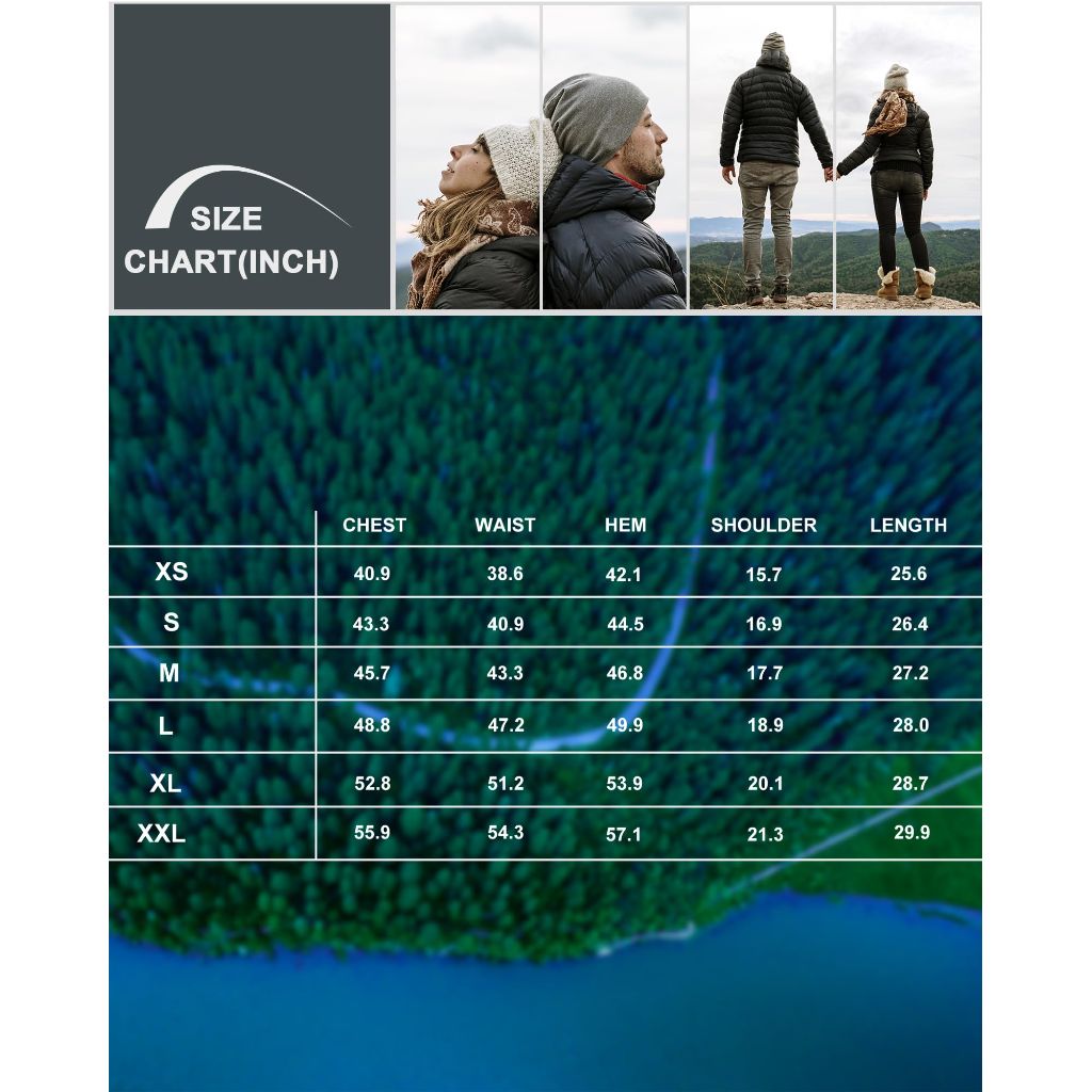 Panatude Womens Heated Jackets with 16000mAh Battery Pack Included, Red - size L