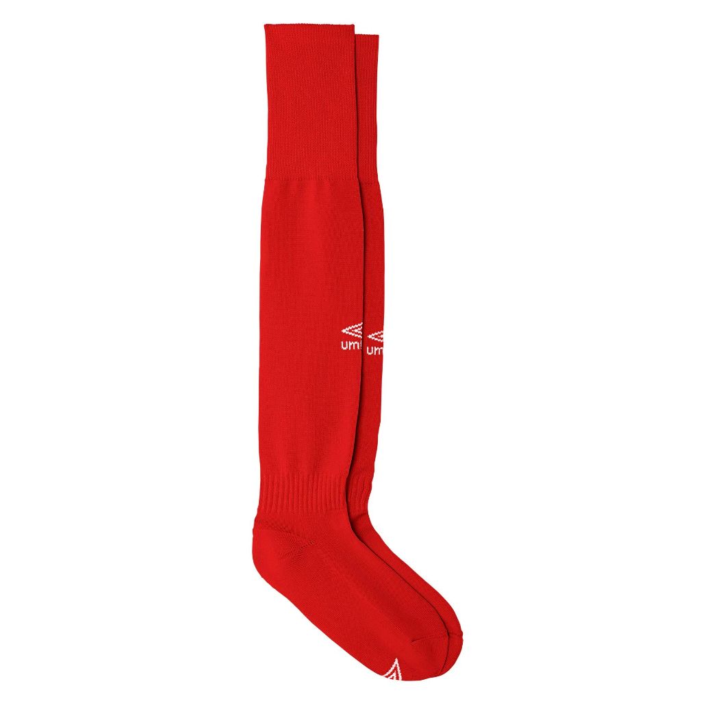 Umbro Club Soccer Socks, Red, Youth Large