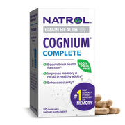 Natrol Cognium Complete Brain Health 60 Capsules