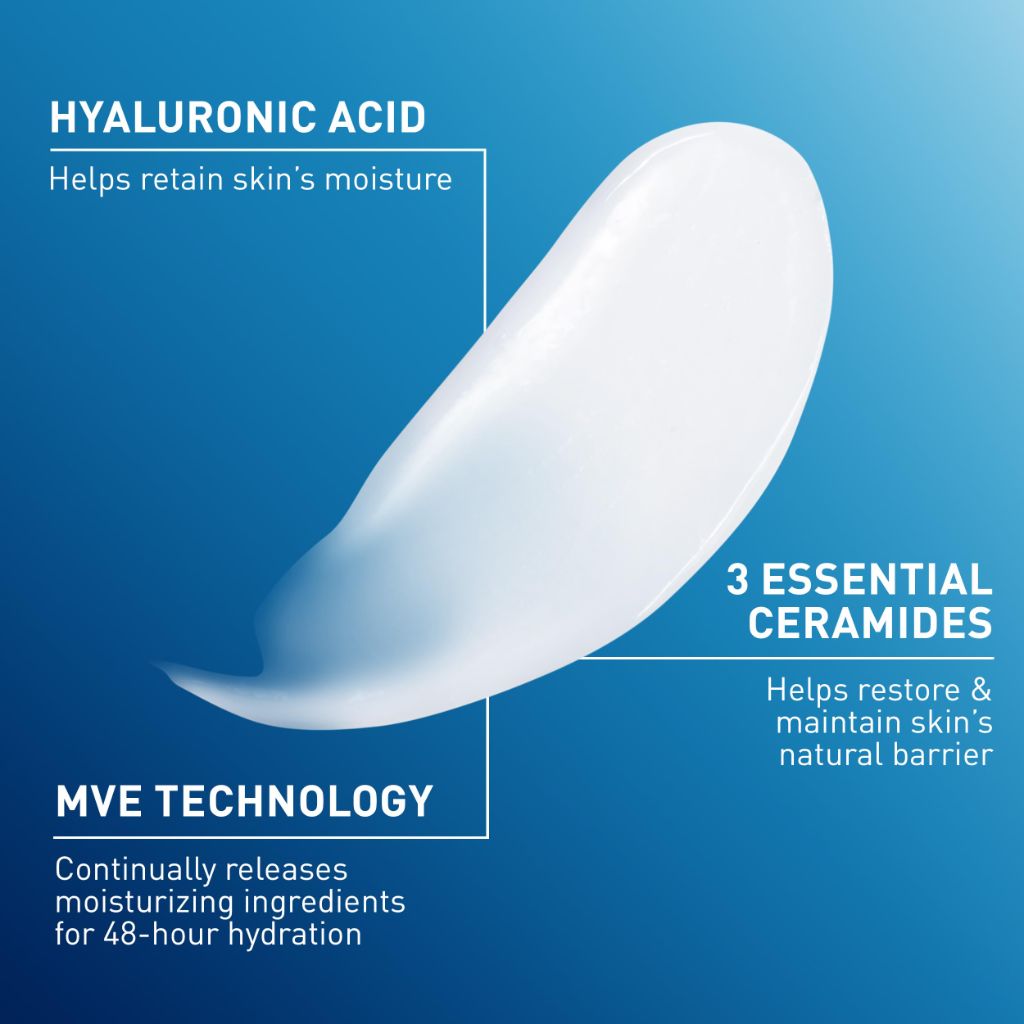 CeraVe Daily Moisturizing Lotion for Dry Skin, Body Lotion & Face Moisturizer | Fragrance Free | 12 Ounce
