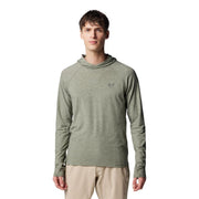 Columbia Men's PFG Uncharted Hoodie, Cypress Heather, 1X Big