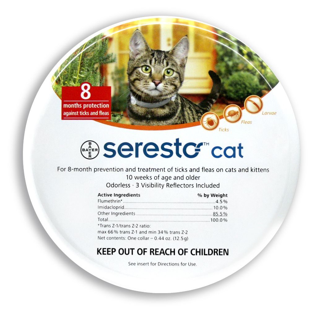 Seresto Cat Flea & Tick Treatment & Prevention Collar