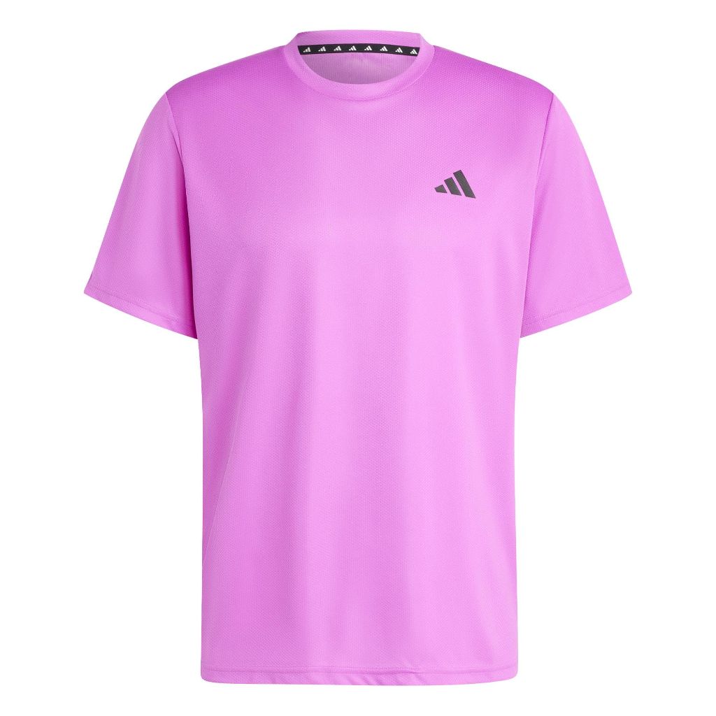 adidas Men's Train Essentials Training T-Shirt - Purple Burst/Black, Small