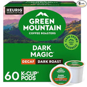 Green Mountain Coffee Dark Magic Decaf Keurig K-Cup Coffee Pods, 60ct.
