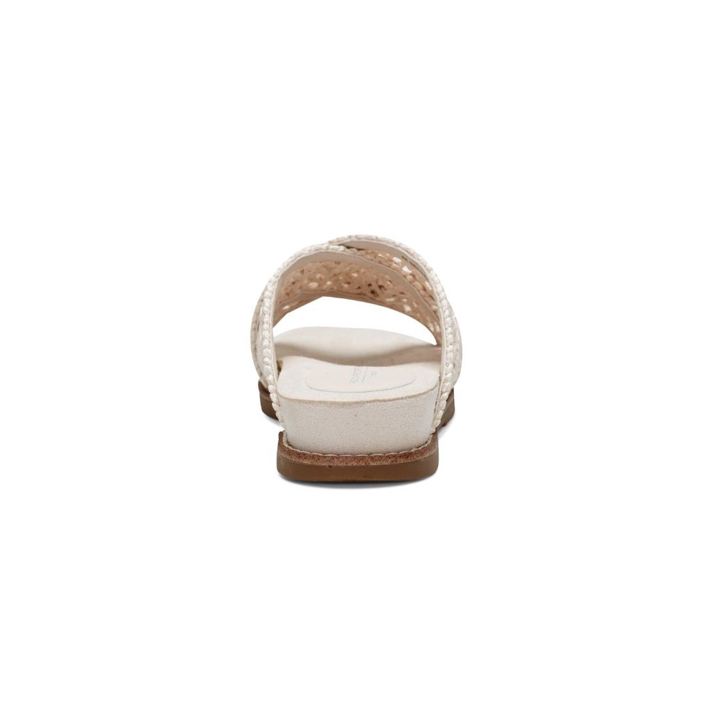 Rockport Women's Zora Casual Slide Sandals - Ivory, Size 8.5