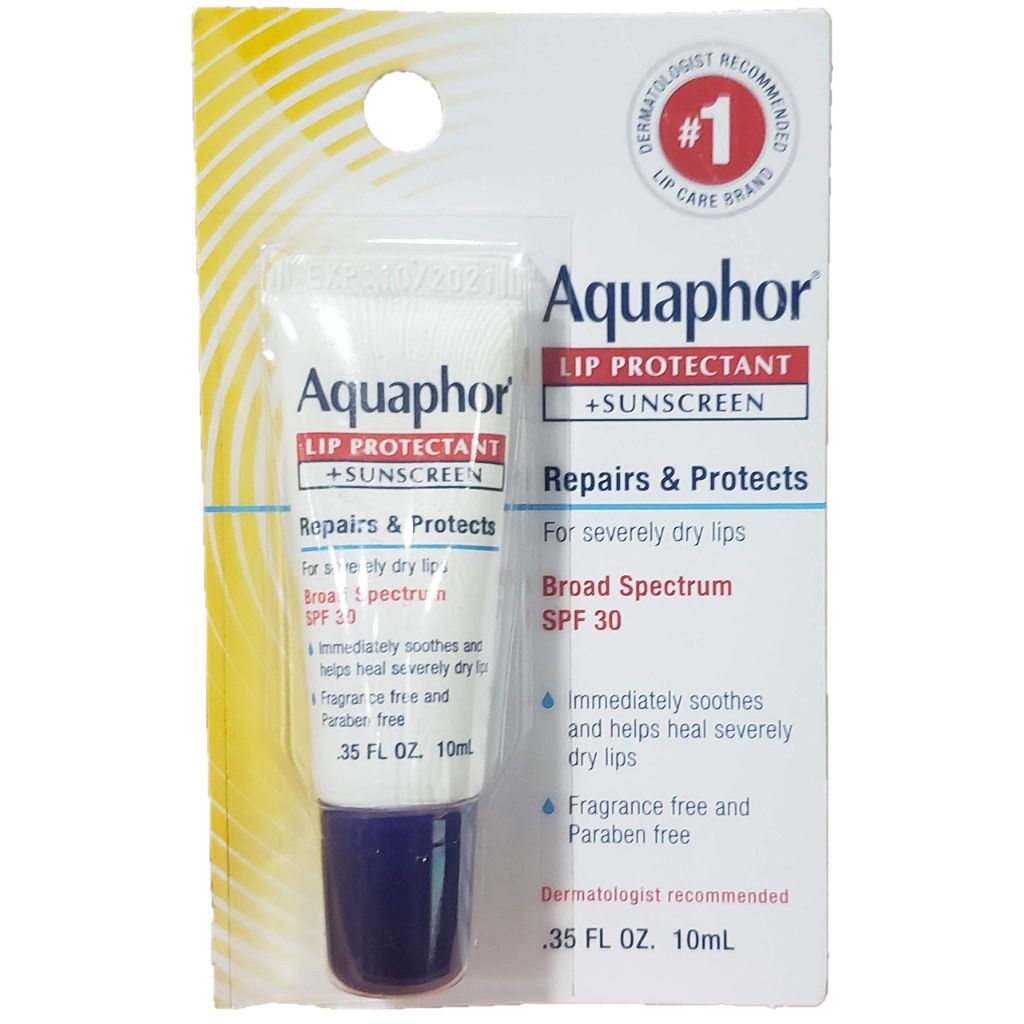 Aquaphor Lip Repair + Protect + Sunscreen Broad Spectrum SPF 30 - 0.35 fl. oz.