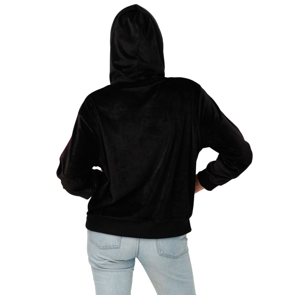 FOCO Miami Heat NBA Womens Velour Hooded Sweatshirt - M
