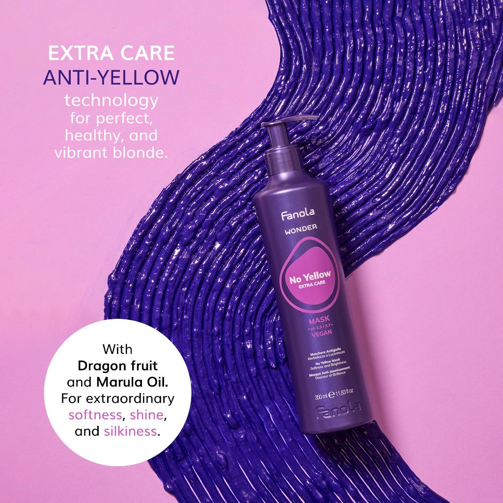 Fanola Wonder No Yellow Purple Hair Mask - (33.8 Ounce)