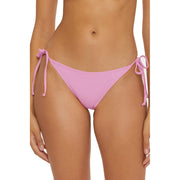 BCA by Rebecca Virtue Kira - Women's Side Tie Bikini Bottom with Cheeky Coverage, Small