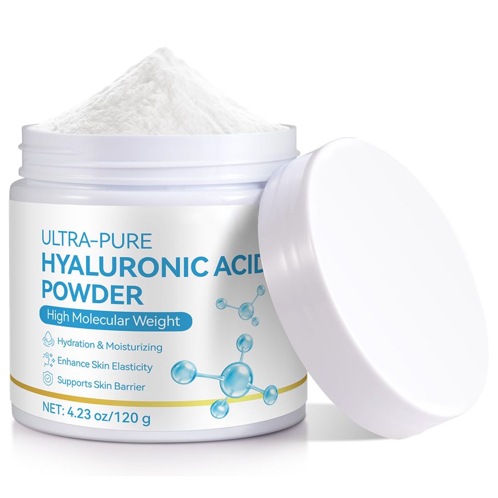 Yecuce Hyaluronic Acid Powder for Face, 4.23 oz