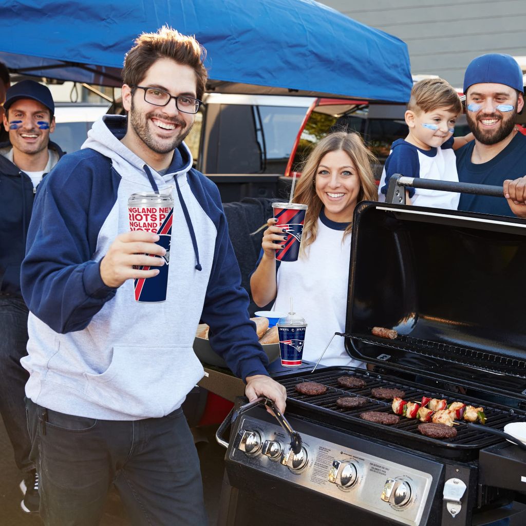 Rico Industries NASCAR Joey Logano Racing 16oz Clear Tumbler W/Straw