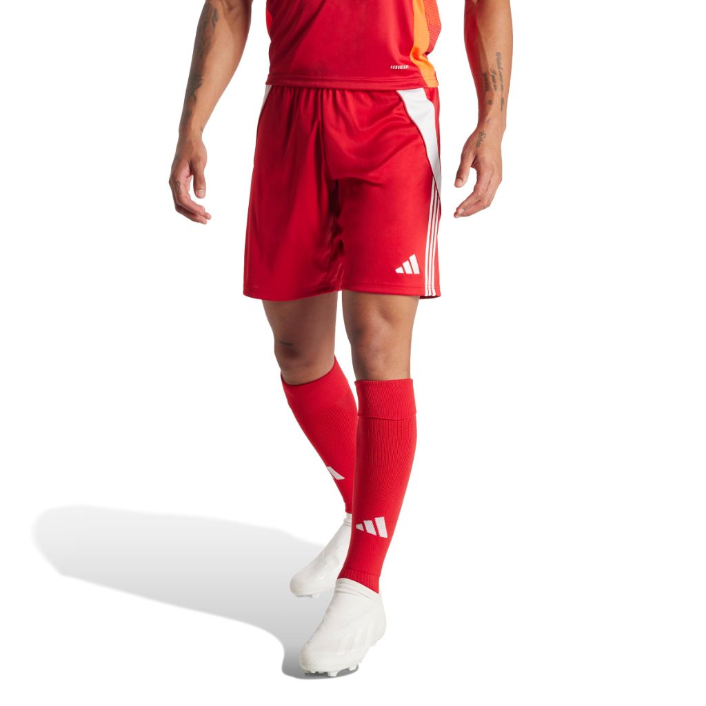 Adidas Men's Tiro 24 Shorts, Team Power Red/White, XX-Large Inseam