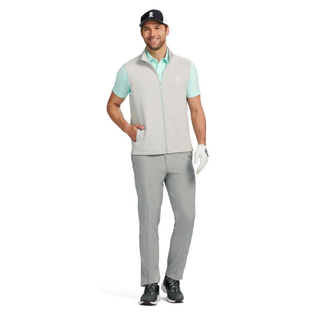 IZOD Men's Hydrashield Vest, Harbor Mist, SZ M