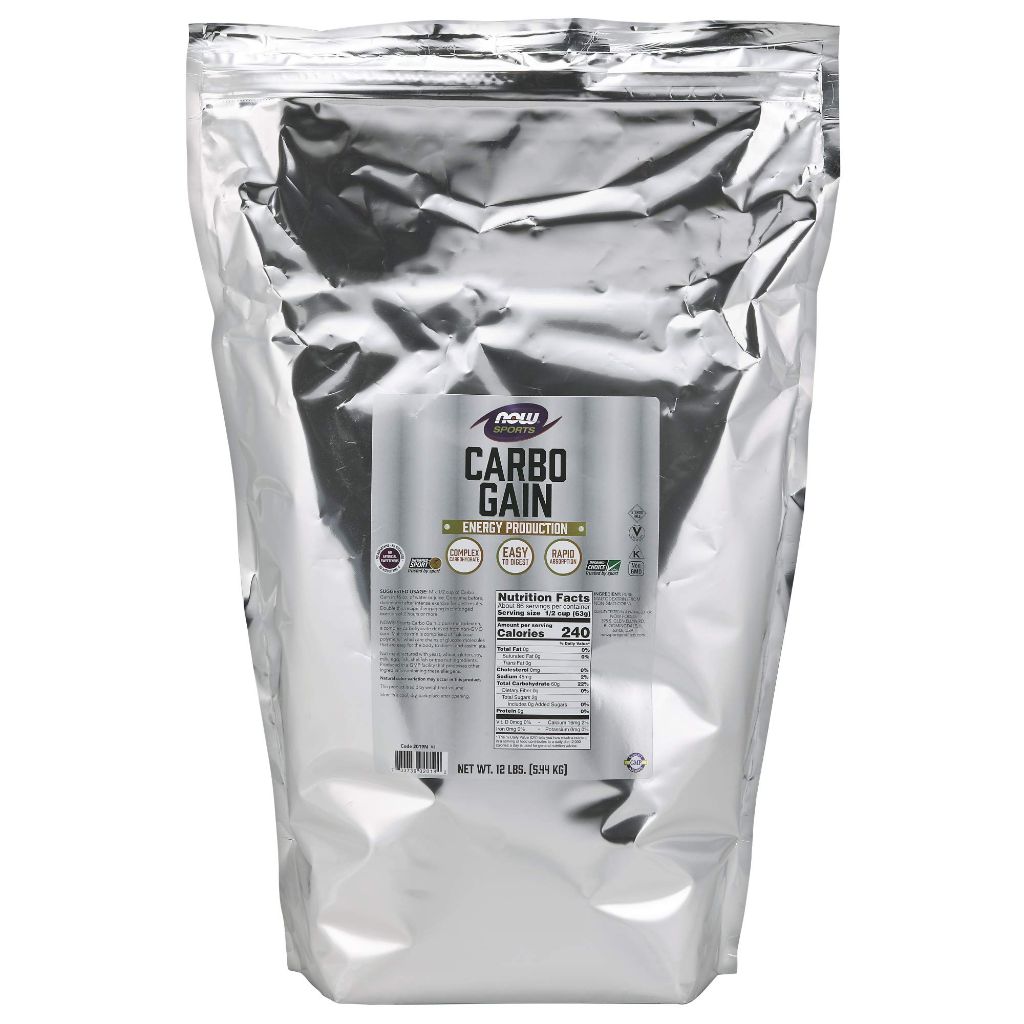 NOW Sports Carbo Gain, 12-Pound