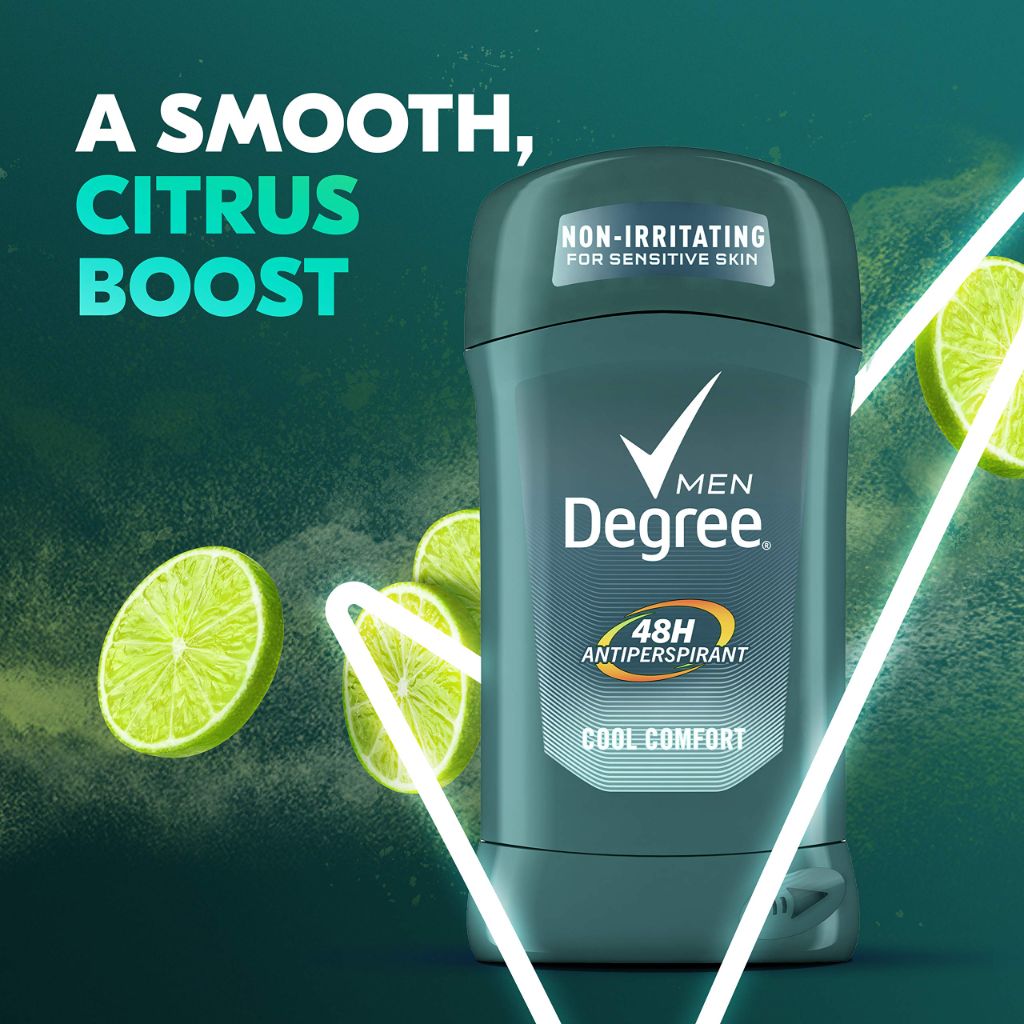 Degree Men Original Antiperspirant Deodorant | Cool Comfort|  2.7 oz
