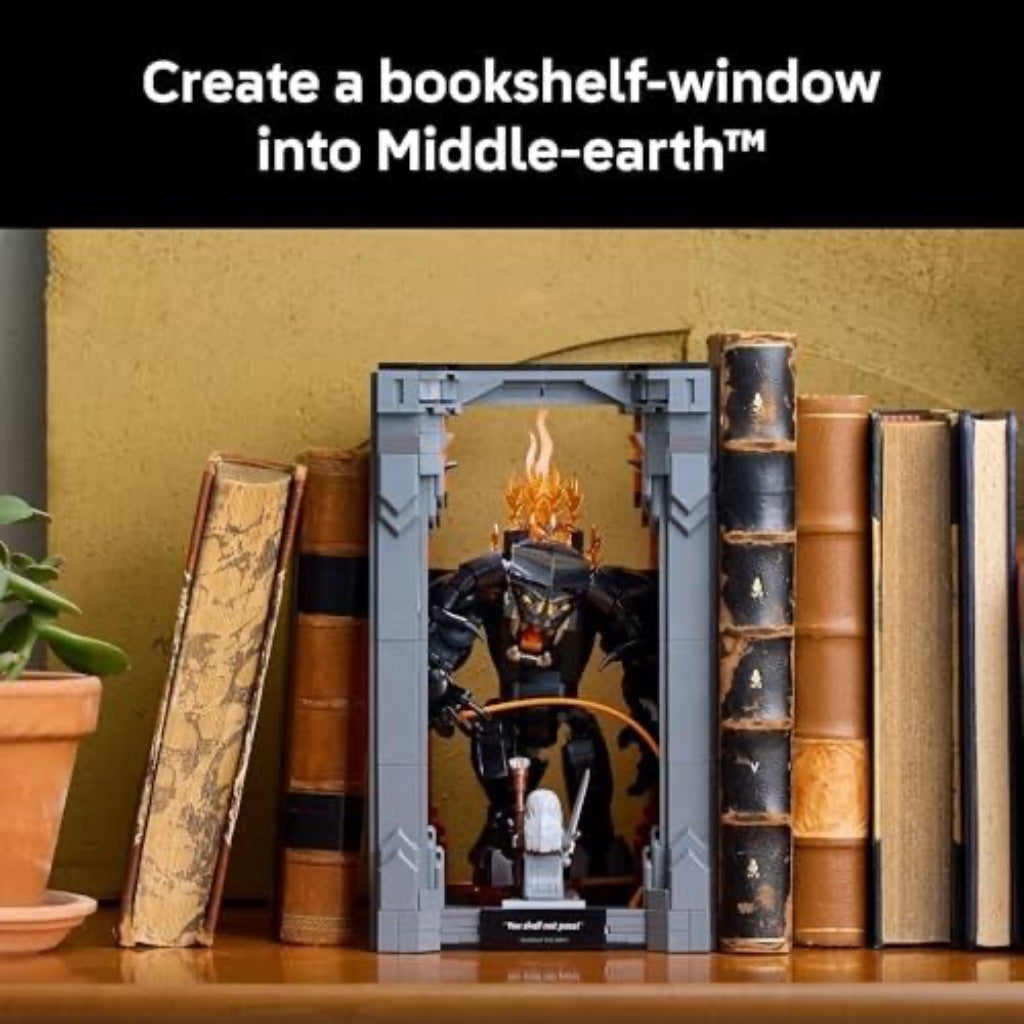 LEGO Icons The Lord of the Rings: Balrog Book Nook (10367), 18+, 1201 pcs