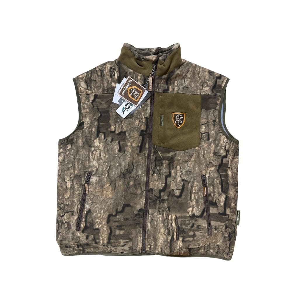 Drake Waterfowl Men's Agion Active XL Windproof Layering Vest, Real Tree Timber - Size Medium