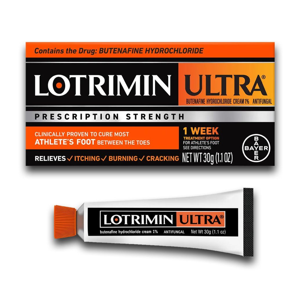 Lotrimin Ultra Athlete's Foot Treatment Cream, 1.1 Oz