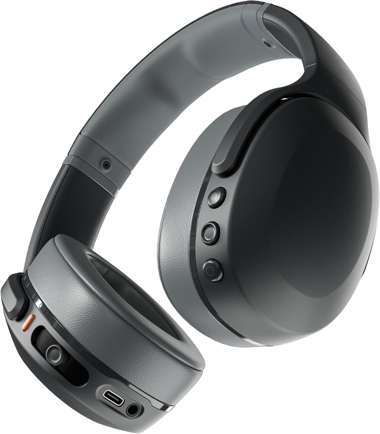 Skullcandy Crusher Evo Wireless Bluetooth Headphones, Noise Isolating - Asphalt