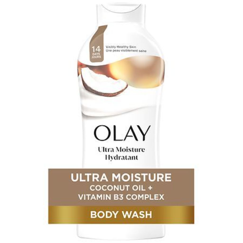 Olay Women's Ultra Moisture Body Wash with Coconut Oil, Vitamin B3 - 22 fl. oz.