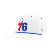Philadelphia 76ers NBA Officially Licensed Rope Hat Snapback Memento White