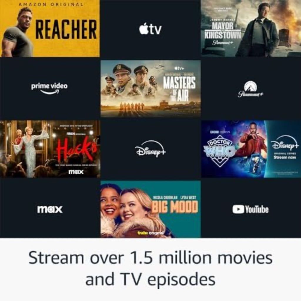 Amazon Fire TV Stick 4K (Newest Model) with AI-Powered Fire TV Search, Wi-Fi 6