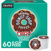 Original Donut Shop Dark Keurig K-Cup Coffee Pods, 60 Count