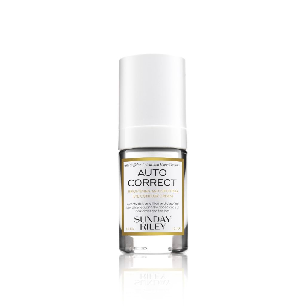 Sunday Riley Auto Correct Brightening and Depuffing Eye Contour Cream 0.5oz