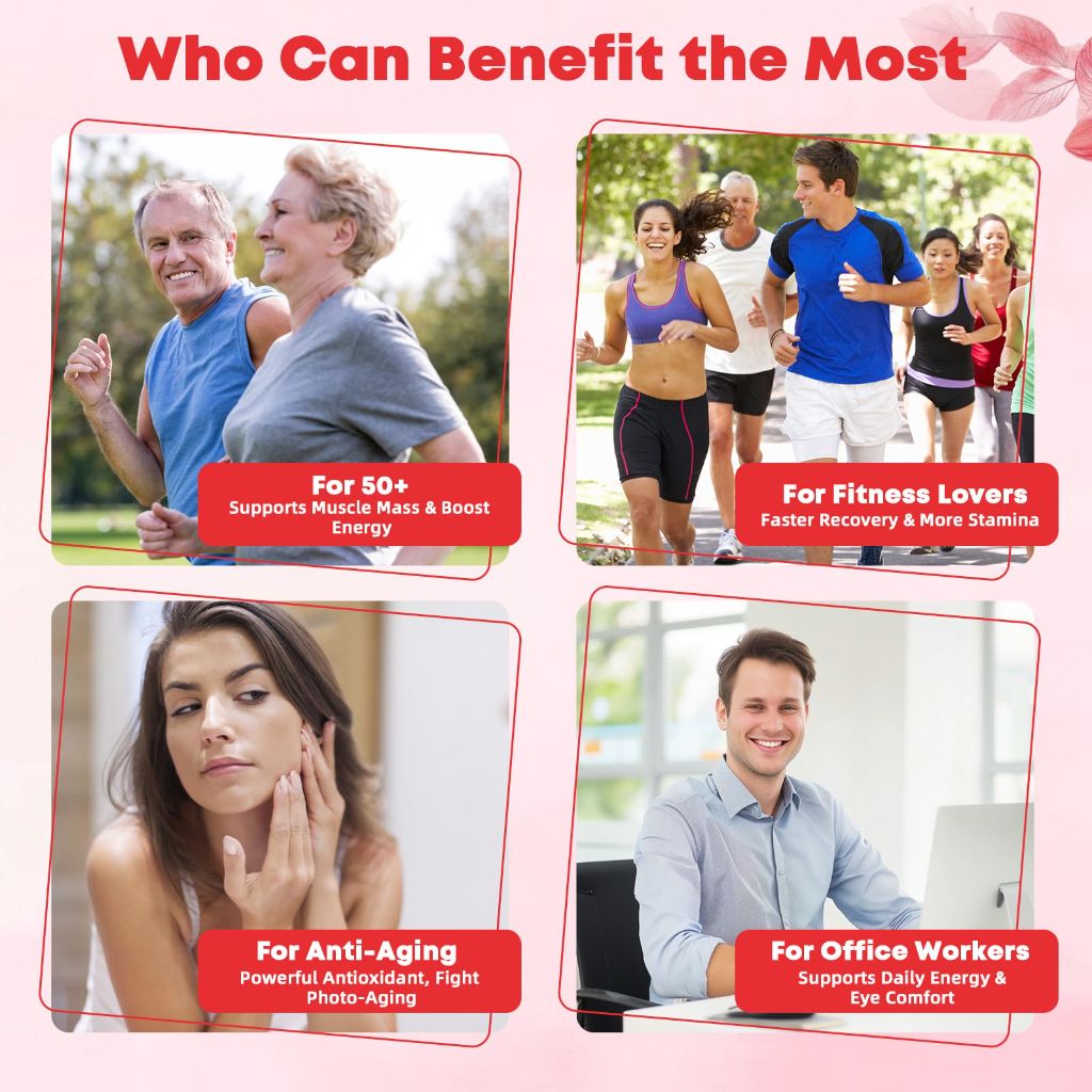 Well Catcher Urolithin A+ Supplement, Sugar Free, Raspberry Flavor - 60 gummies