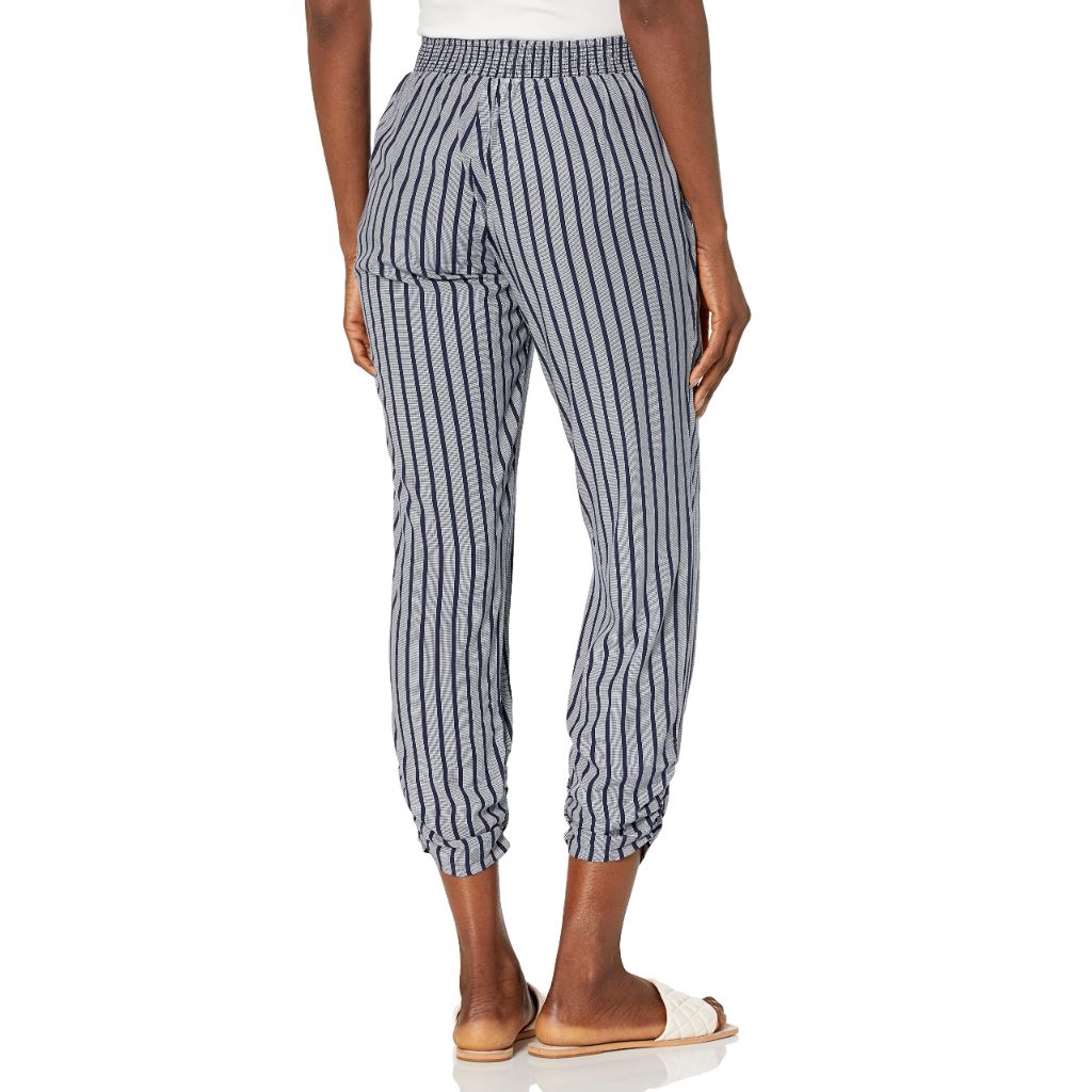 SZ S, Carve Designs Women's Avery Beach Pant, Navy Stripe