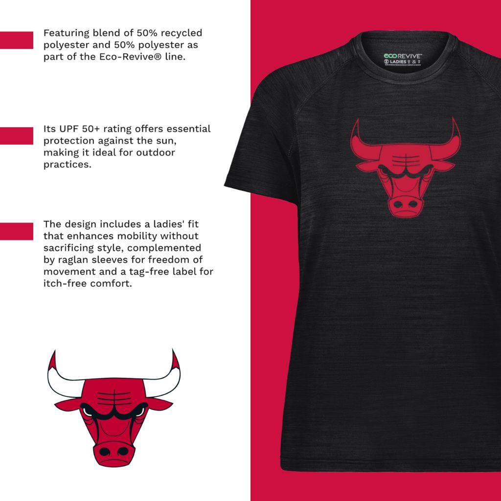 Holloway NBA Chicago Bulls Women's All-Pro Tee - 2XL
