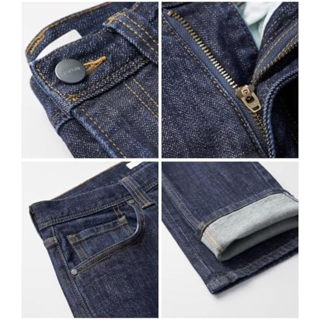Men's Slim Fit Jeans Stretch Relaxed Fit Fashion Denim Pants