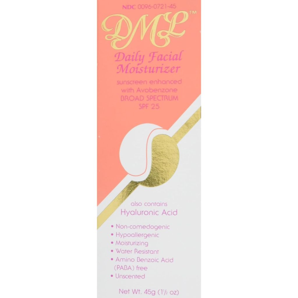 DML Facial Moisturizer Cream with SPF25, 1.5oz