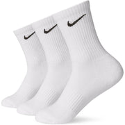Nike Adult's Performance Cushion Crew Training Socks - White, XL (3 Pairs)