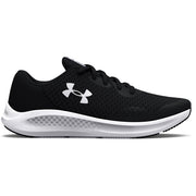 SZ 7Y, Under Armour Boys' Charged Pursuit 3, Black/White, Medium