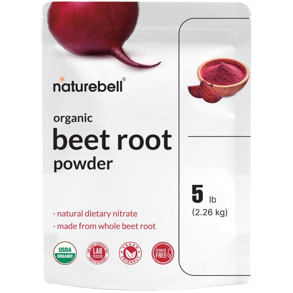 NatureBell Organic Beet Root Powder 4,000mg - 5lb.