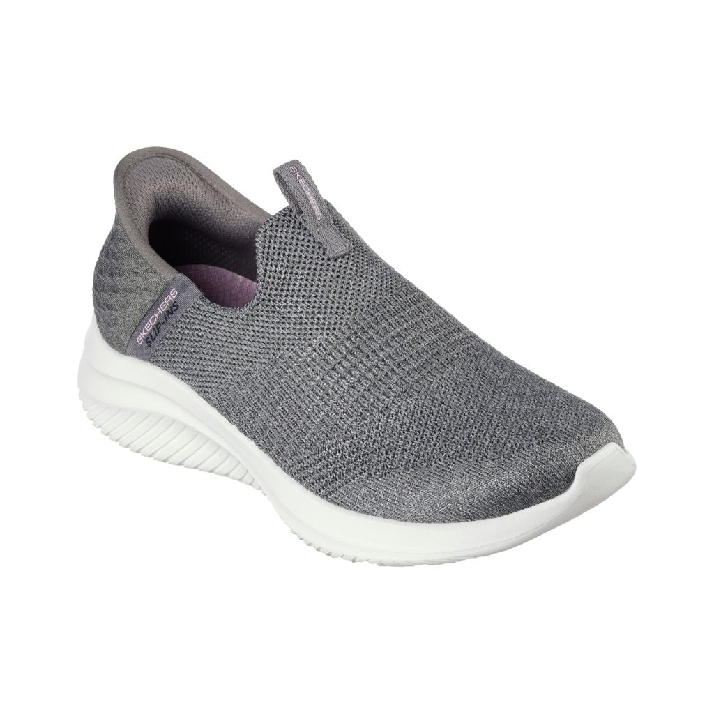 Skechers Women's Ultra Flex 3.0 Cozy Streak Casual Slip-On Sneakers - Gray, Size 10