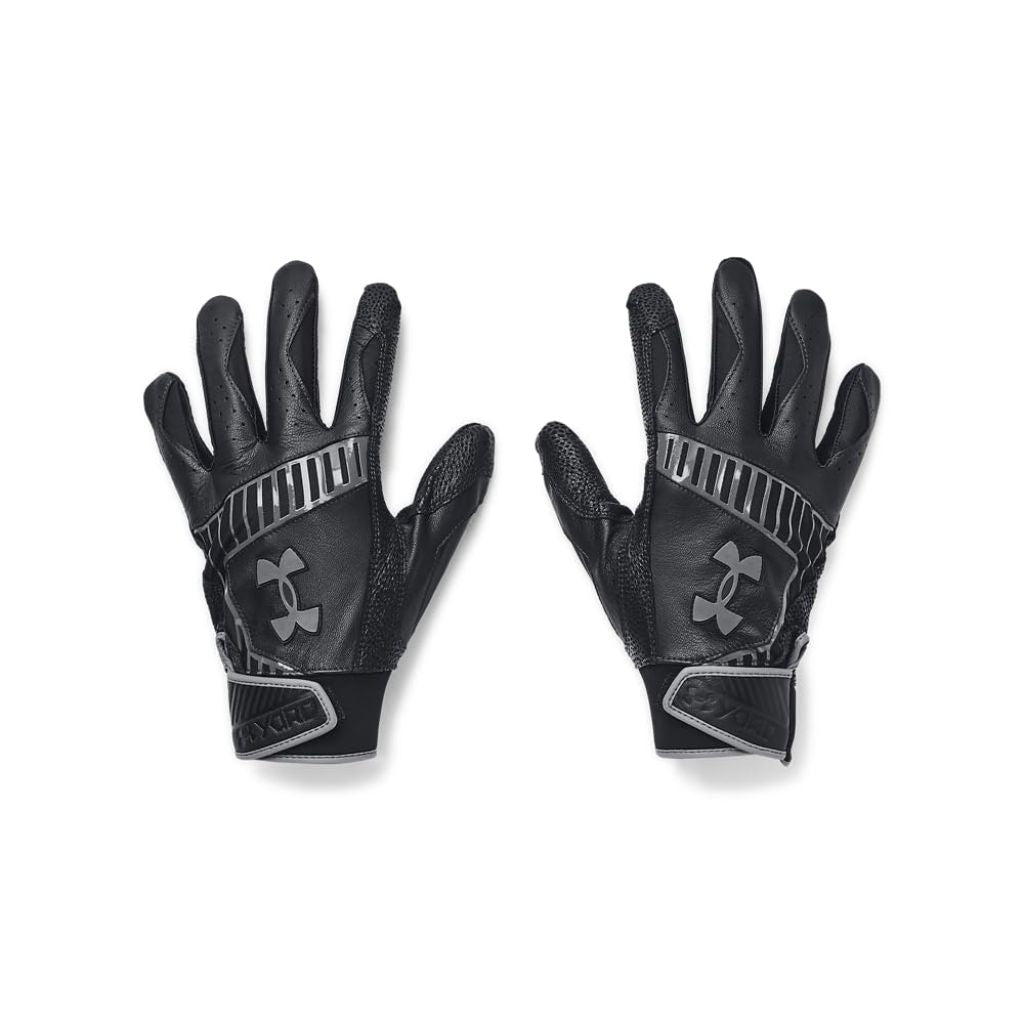 Under Armour Men's Yard 9 Baseball Gloves, (001) Black / / Pitch Gray, XX-Large