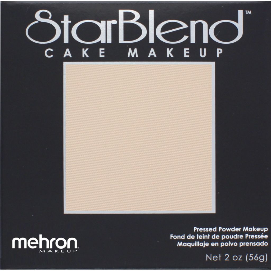 Star Blend Cake Makeup Pressed Powder - TV2 Ivory Bisque, 2oz