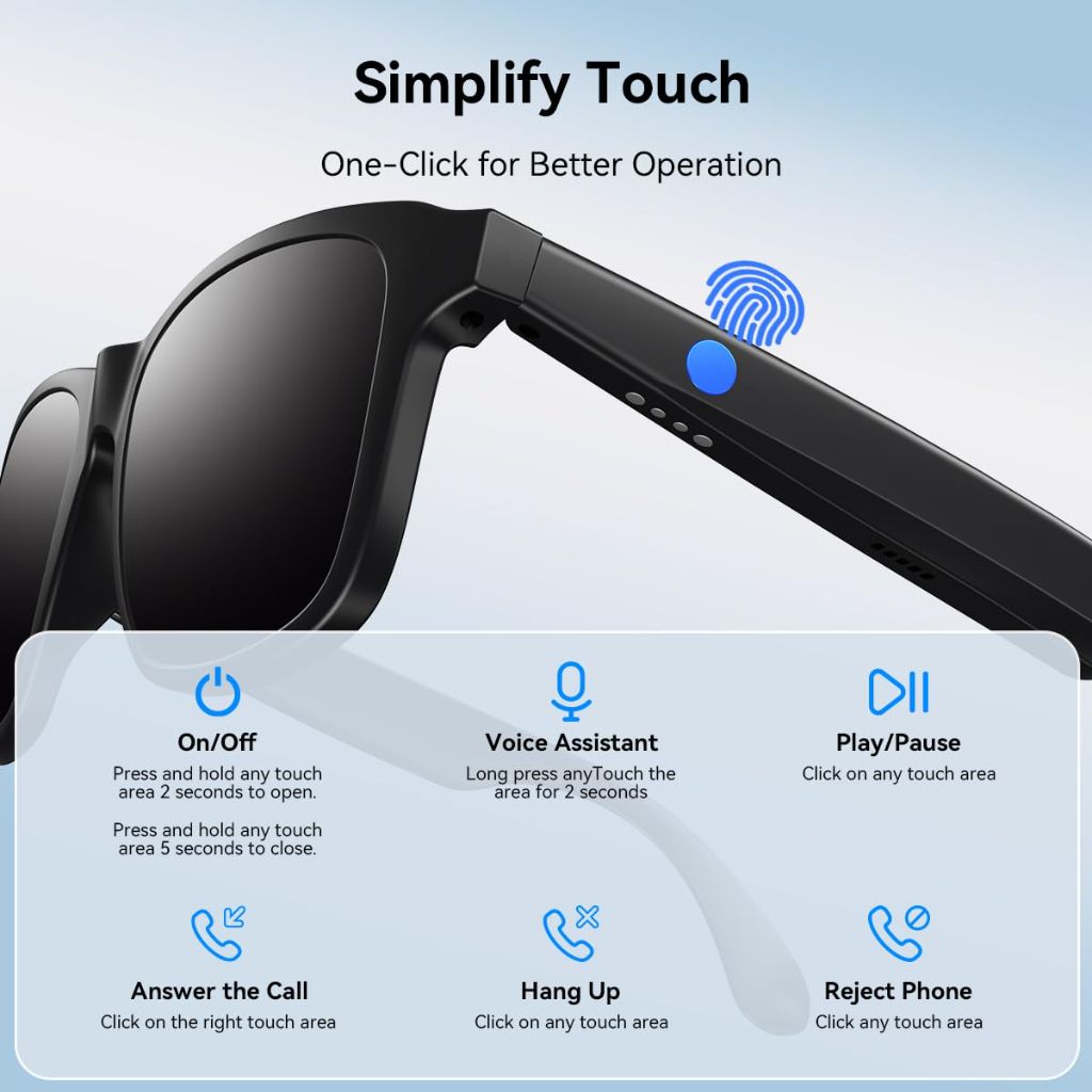 XO Simple is Beauty Outdoor Smart Audio Glasses