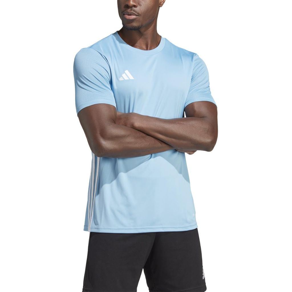 adidas Men's Tabela 23 Jersey - Team Light Blue/White, Size XLT +3"