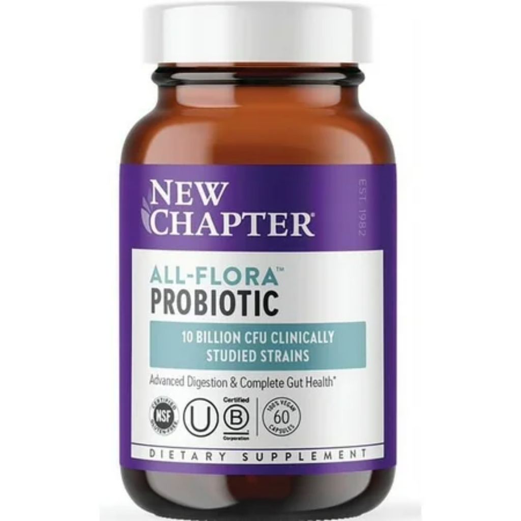 New Chapter Probiotic All-Flora 60 Vegan Capsules