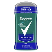 Degree Men's Long Lasting Deodorant Stick - Arctic Edge, 3oz (Twin Pack)