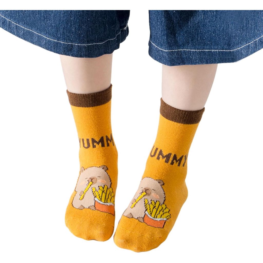 Avocado Funny Socks for Women Men Carzy Novelty Socks Fun Blue Crew Sock Cute Gifts Blue