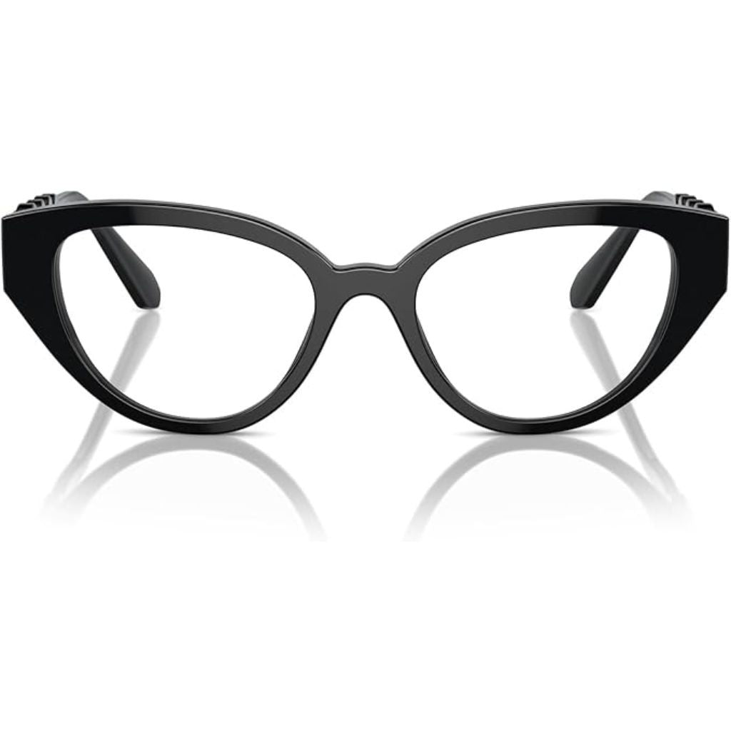 Swarovski Women's Sk2024 1002 Donna Cat Eyewear Frames - Black, 52mm