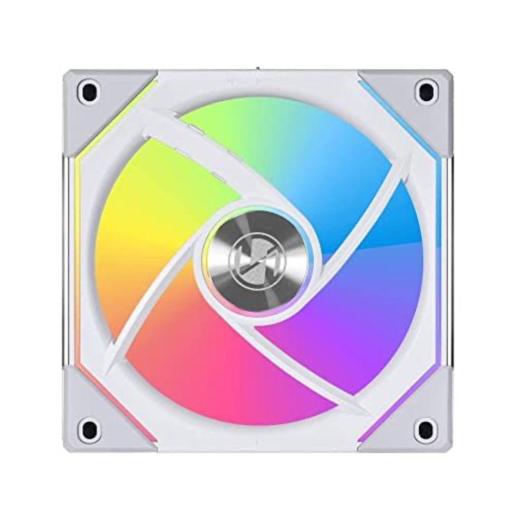 Lian-Li UF-SLIN120-1W 120 Mm UNI FAN SL Infinity Fluid Dynamic Bearing Case Fan - White
