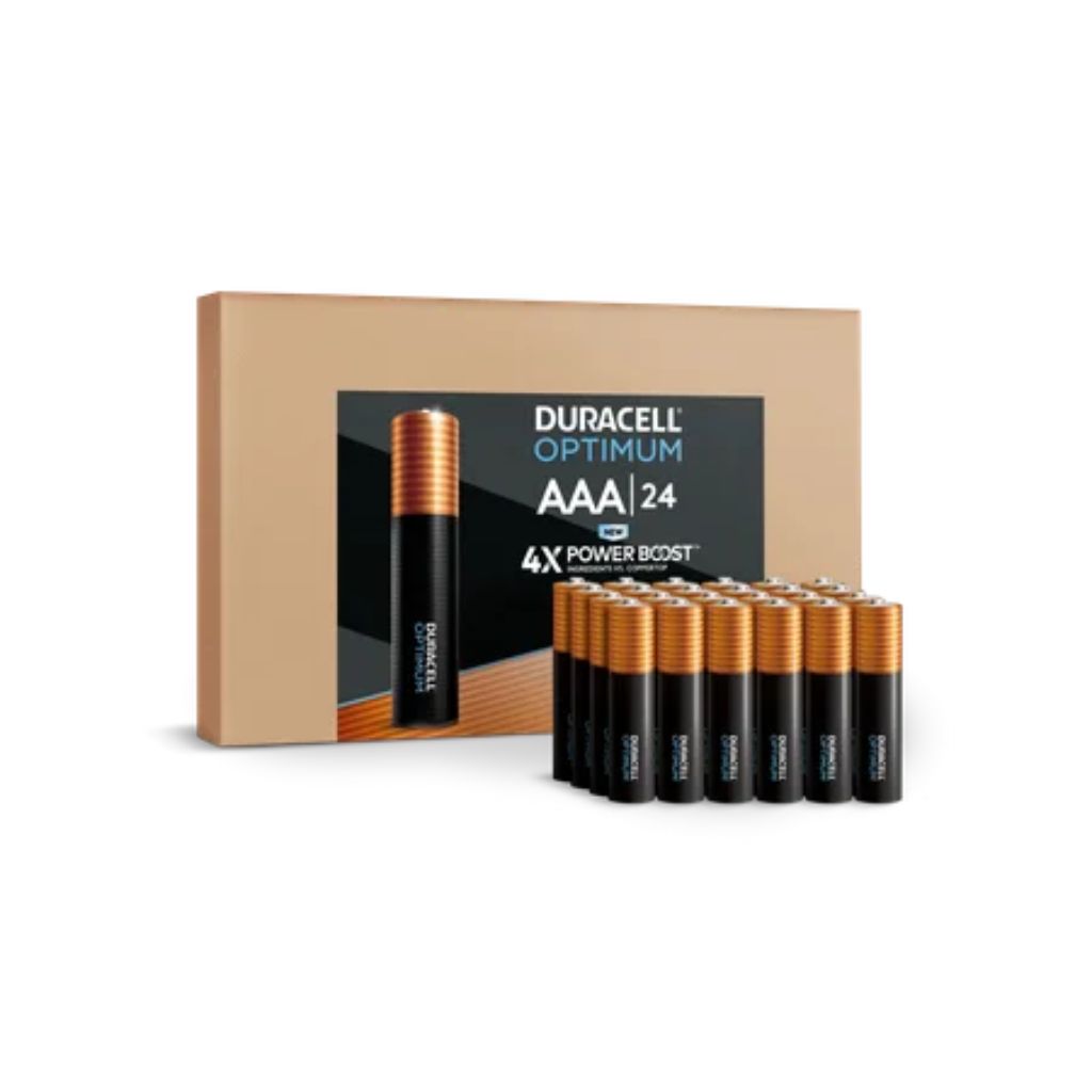 Duracell Optimum AAA Battery  Triple A Batteries SIOC  24 Pack